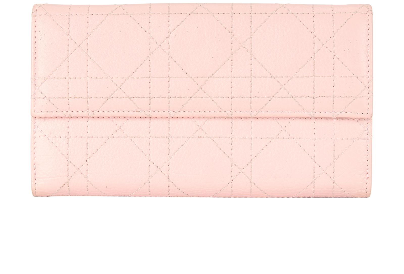 Christian Dior Cannage Wallet, &pound;130, Accessories, Pink, Leather, Back view